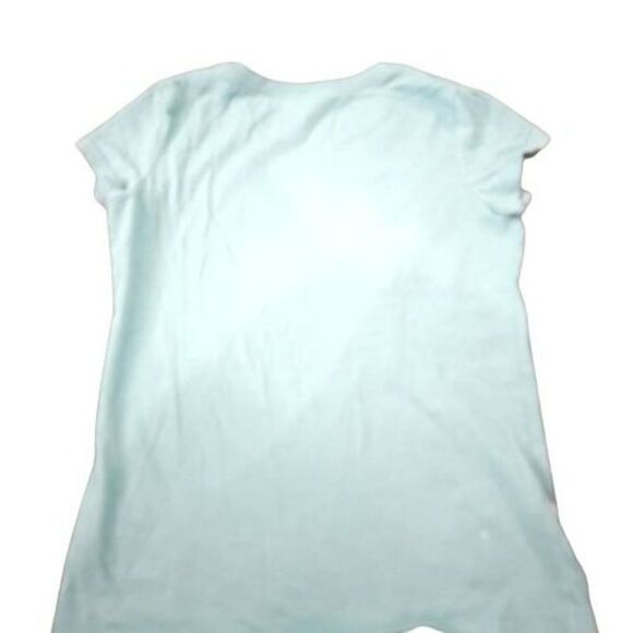 Disney Girls Blue Silver Jumping Bean Minnie Mouse Pullover T Shirt Size 6 - Picture 7 of 7